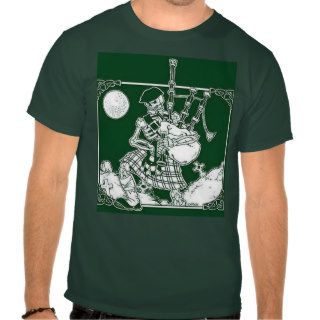 Skeleton Piper T Shirts