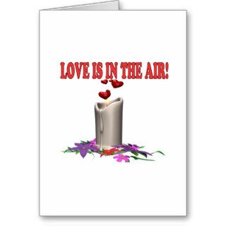 Love Is In The Air Greeting Cards