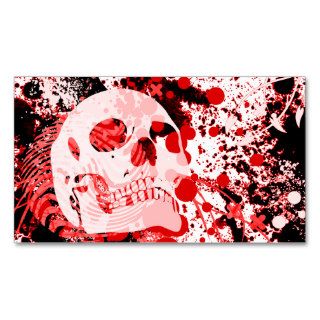hi fi skull business cards
