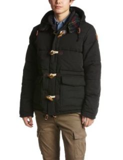 Franklin & Marshall Herren Jacke casual jacket JKMR133W12, Gr. 54/56 (XL), Schwarz (BLACK) Bekleidung