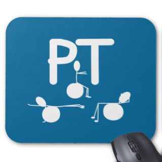Physical Therapist Gifts Unique Graphics Mousepads