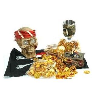 Piraten Gold Münzen, 144 Stück Spielzeug