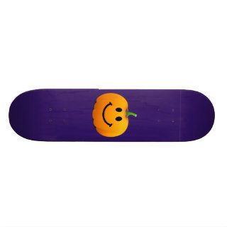 Halloween Pumpkin Smiley face Skateboards