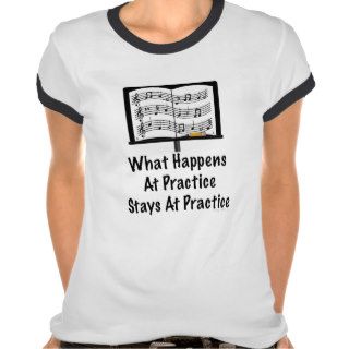 What Happens At Practice Orchestra Ringer T shirt