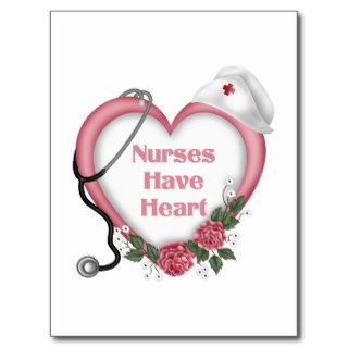 Nurses Have Heart Post Card