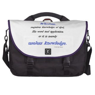 wisdom laptop messenger bag