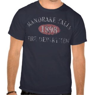 Mandrake Falls Fire Department Tshirts