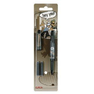 Herlitz 10653699 Tintenroller, Rundspitze, 1 mm, blau farbig Bürobedarf & Schreibwaren