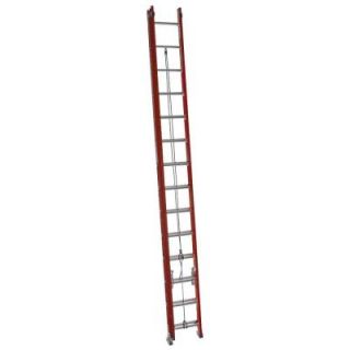 Werner 28 ft. Fiberglass Extension Ladder with 300 lb. Load Capacity Type IA Duty Rating D6228 2