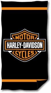 Harley Davidson Badetuch 153 x 76 cm groß, Originalware, 100% Baumwolle   sofort ab Lager lieferbar Küche & Haushalt