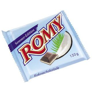 Romy Cocos Schokolade Sommeredition, 18er Pack (18 x 153 g) Lebensmittel & Getrnke