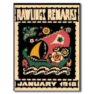 Rawlings Remarks Vintage Advertisement Postcards