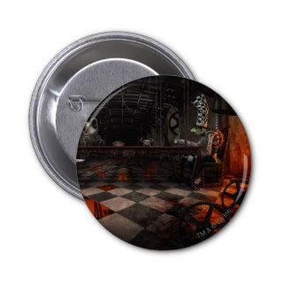 American McGee's Alice TeaParty Poster Pinback Buttons