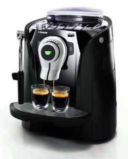 Saeco RI9752/11 Kaffee Vollautomat Black Go (1.5 l, 15 bar, 1400 Watt, Dampfdüse) schwarz Küche & Haushalt