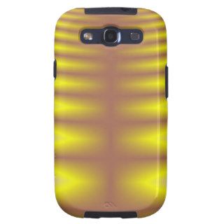 Brown Yellow Tie Dye Samsung Galaxy S3 Vibe Case Samsung Galaxy S3 Covers