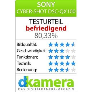 Sony DSC QX100 SmartShot Digitalkamera schwarz Kamera & Foto