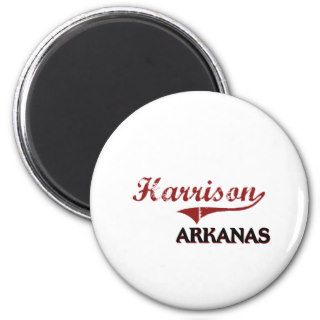 Harrison Arkansas City Classic Refrigerator Magnets