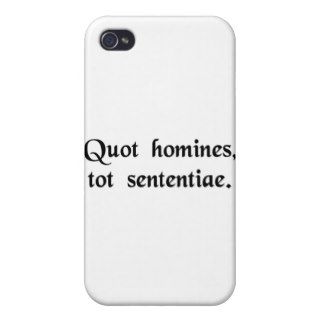 As many men, as many opinions. iPhone 4 case