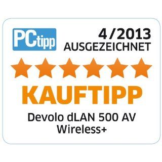 Devolo dLAN Powerline 500 AV Wireless+ Starter Kit Computer & Zubehör