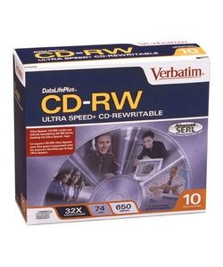 Rewritable CD (Pack of 10) RSA CD Media