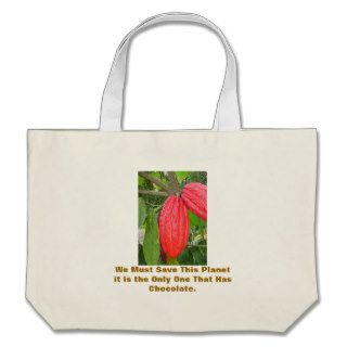 chocolateredbeans, We Must Save This Planet itCanvas Bags