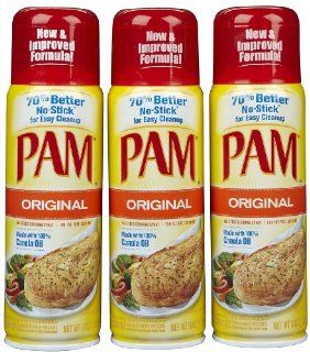 PAM Original Cooking Spray Canola Öl no sticking 170 Gramm Lebensmittel & Getränke