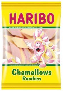 Haribo Chamallows Rombiss, 12er Pack (12 x 175 g Beutel) Lebensmittel & Getränke