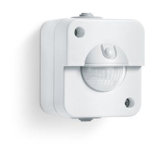 Steinel 750213 Infrarot Sensorschalter IR 180 AP, weiß, energieeffizient, IP20, Schutzklasse II, für den Innenbereich, Aufputz Dose, 180° Erfassung Baumarkt