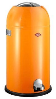 Wesco 180 631 25 Abfallsammler Kickmaster Orange 33 Liter Küche & Haushalt