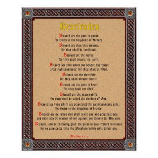 Beatitudes Print