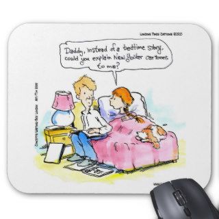Teach Me To Read Satire Daddy Funny Mousepad