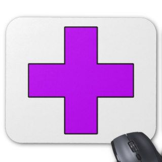 Medical Cross Medical Life Saving Guard Symbol Mousepads