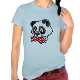 Bow Tie Panda Shirts