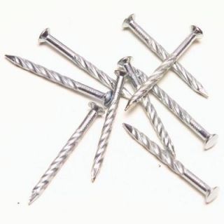 MD Building Products 1 1/4 in. Silver Carbon Steel Floor Screw Nails (1 lb. Pack) 95638