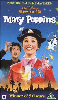 Mary Poppins [VHS] [UK Import] David Tomlinson, Glynis Johns, Julie Andrews, Dick van Dyke, Robert Stevenson VHS