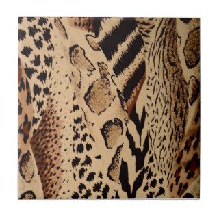 Animal Print Background Tiles