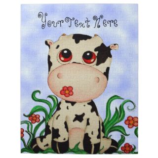 Cute Baby Cow Puzzle