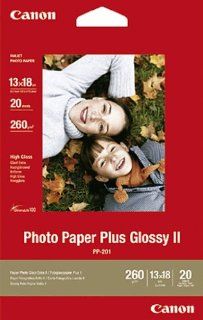 Canon Fotoglanzpapier Plus II PP 201/2311B018 13x18 cm weiß 260 g/qm Inh.20 Bürobedarf & Schreibwaren