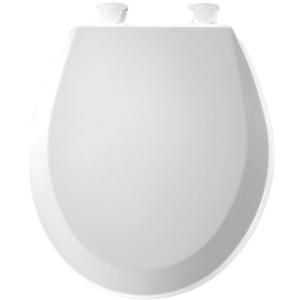 BEMIS Lift Off Round Closed Front Toilet Seat in White 500EC 000