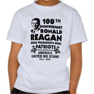 Happy Birthday Ronald Reagan T Shirts