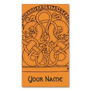 Runestone Profile Card Business Card Template