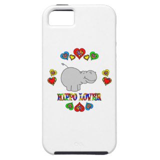 Hippo Lover iPhone 5 Covers