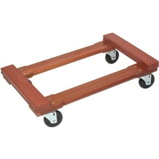 MONSTER TRUCKS WOOD 4 WHEEL PIANO RUBBER CAP DOLLY Sports & Outdoors