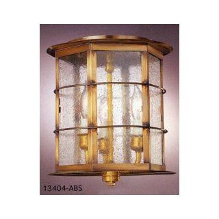 The 134 Series 3 Candle Flush Mount Lantern by Genie House   13404   Ceiling Porch Lights  