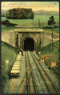 Box Tunnel Great Western Railway England postcard 191? Entertainment Collectibles