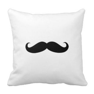 Mustache Disguise Funny Pillows
