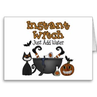 Funny Halloween Witch Halloween Card