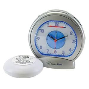 Sonic Alert Sonic Boom Analog Alarm Clock SA SBA475SS