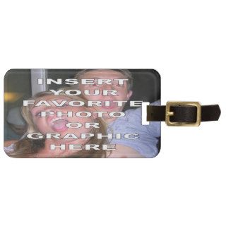 Custom Luggage Tag With Your Own Graphic