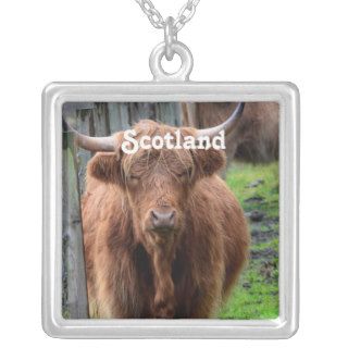 Scottish Highland Cow Necklaces
